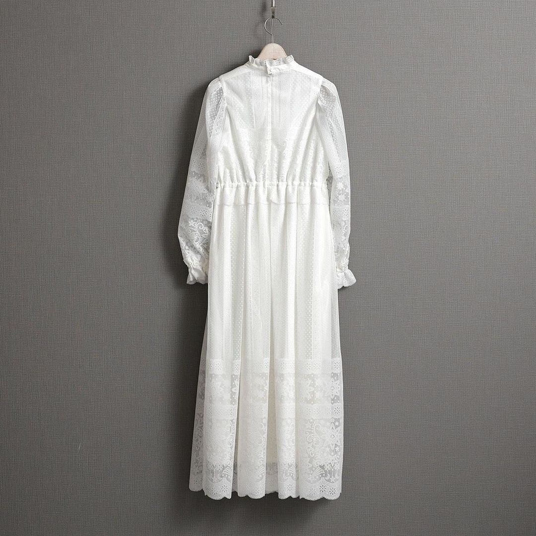 法式lace設計款洋裝