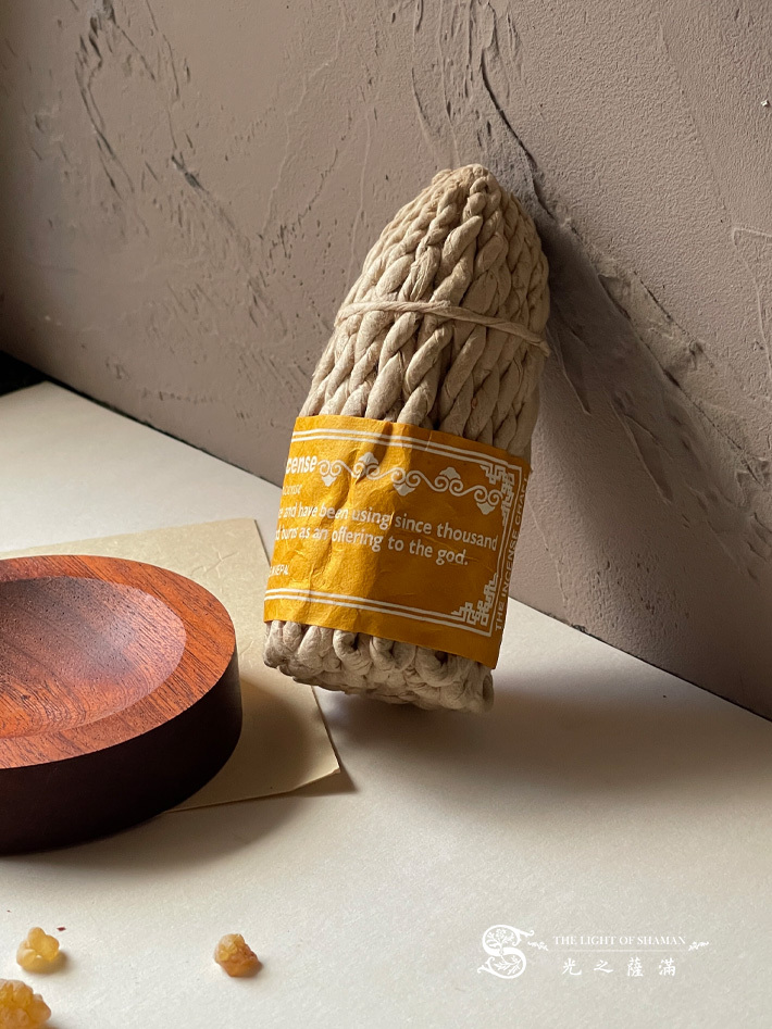 尼泊爾繩香ropeincense 乳香 frankincense 淨化 鎮靜 放鬆 -光之薩滿