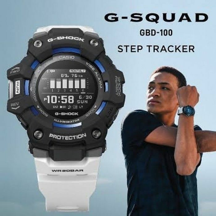 Casio G-Shock GBD-100-1A7 G-Squad 手錶 (香港行貨)