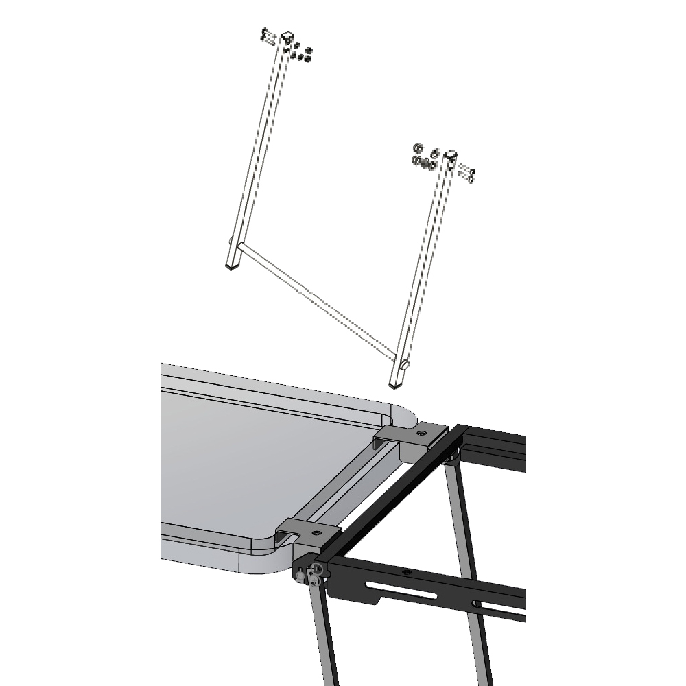 Territory Task Dachshund系列延伸桌/桌腳