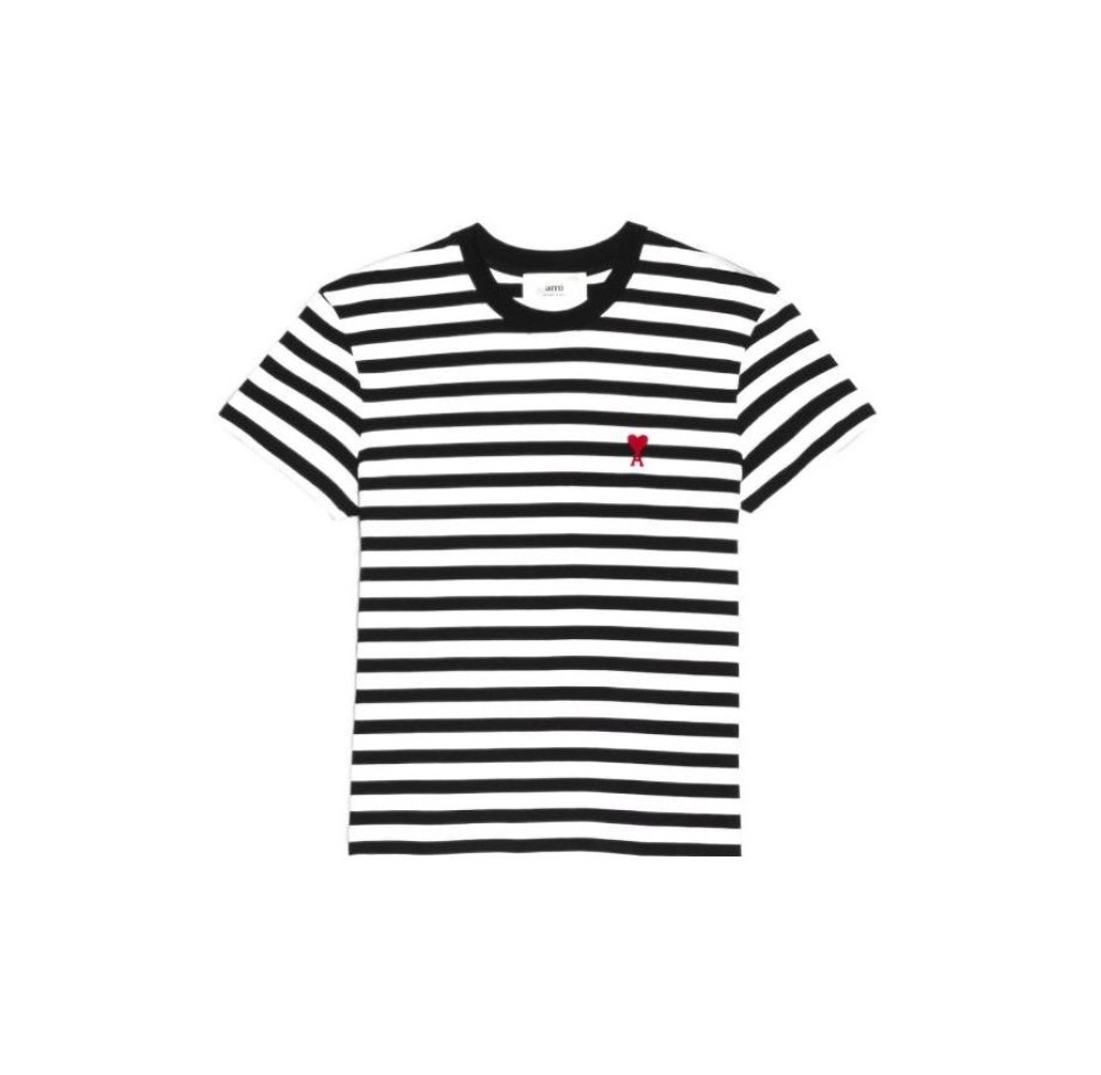 AMl 小愛心條紋短踢 (2色)