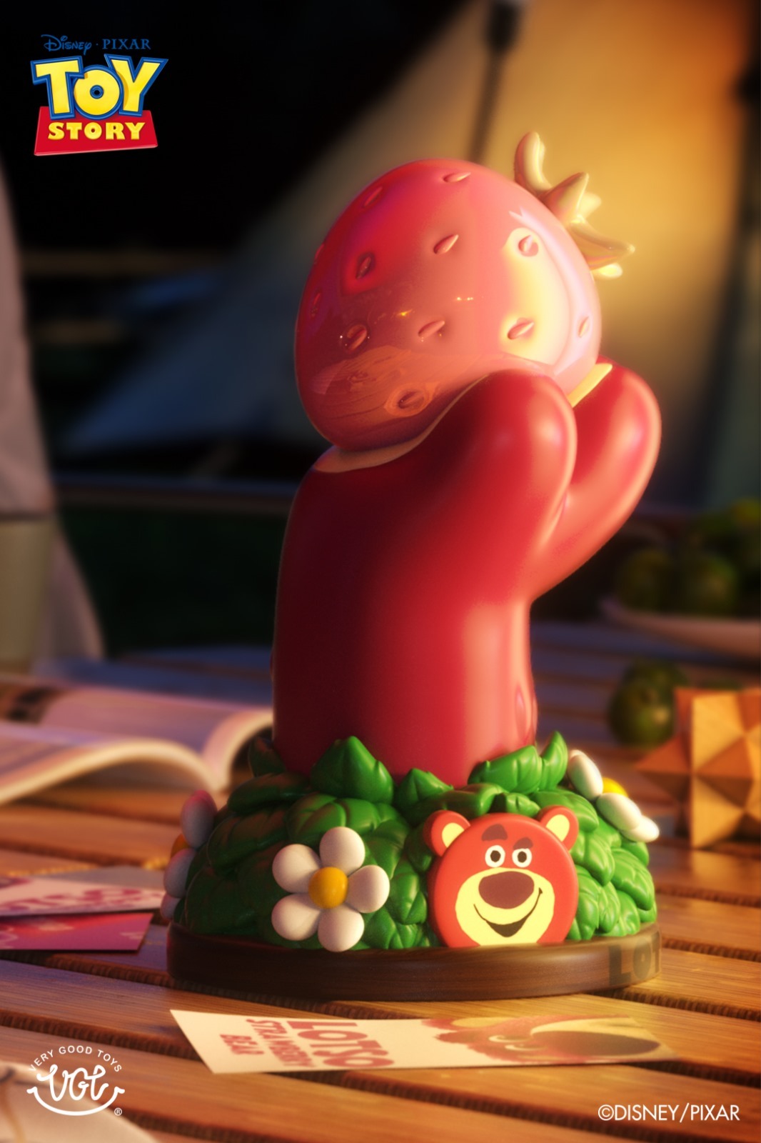 Lot-so Strawberry Hand Lamp by VGT