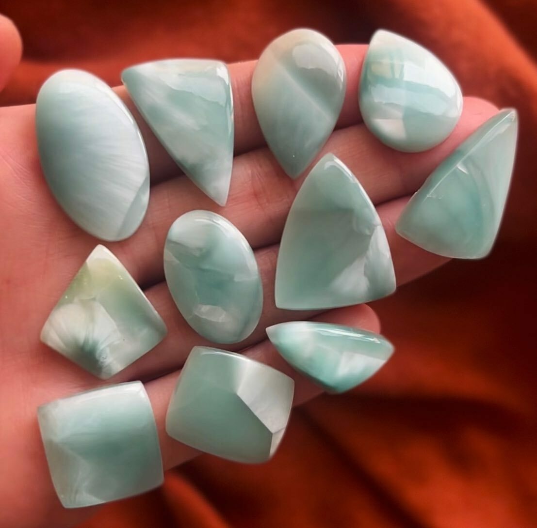 [原石] 綠海紋石