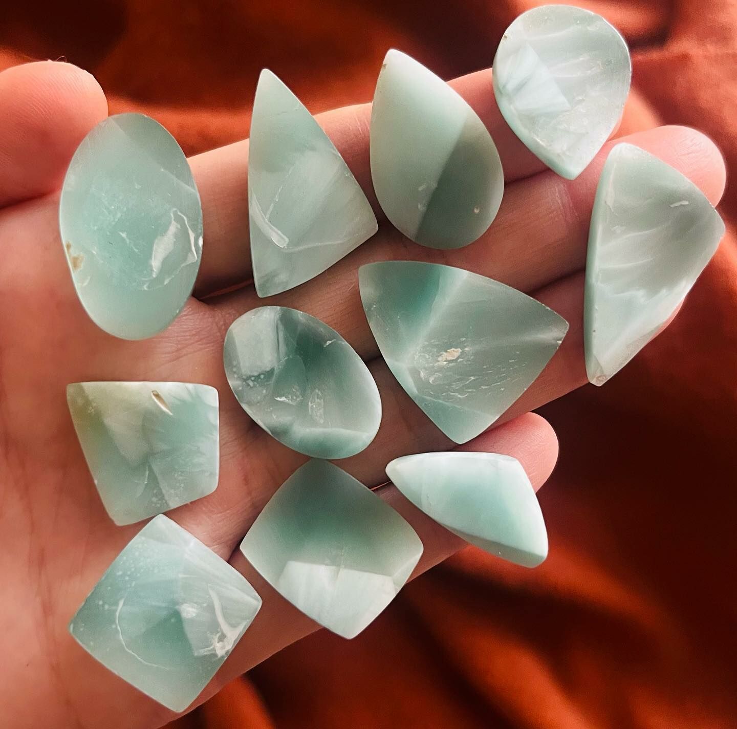 [原石] 綠海紋石