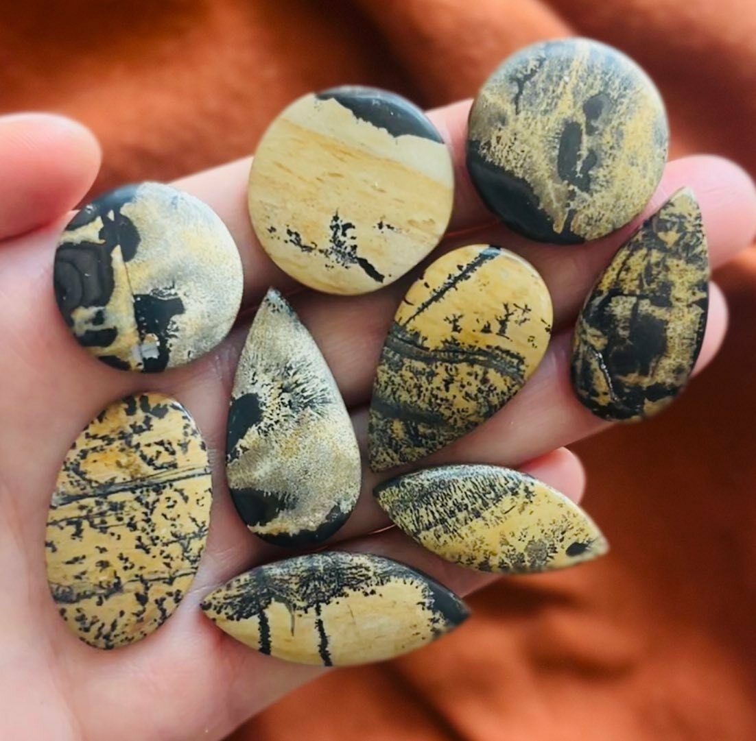 [原石] 國畫石 水晶墜面 水晶蛋面