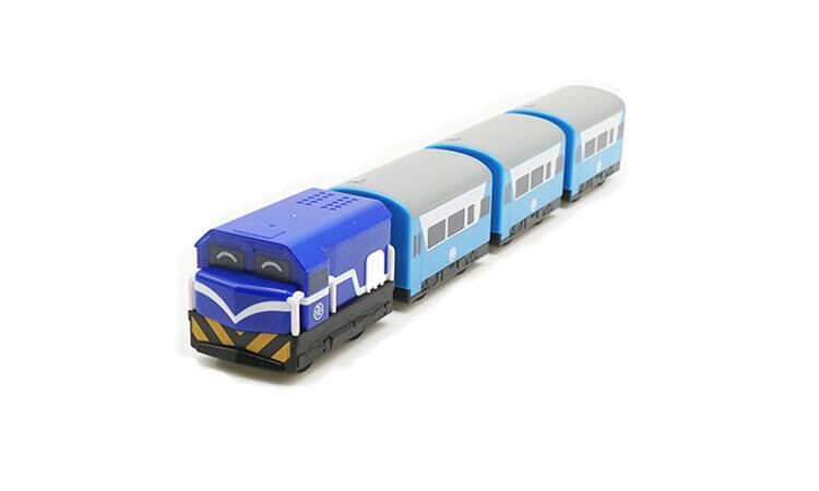 鐵支路 QV008T2 R100(藍) 復興號列車 迴力車 (無眼睛)