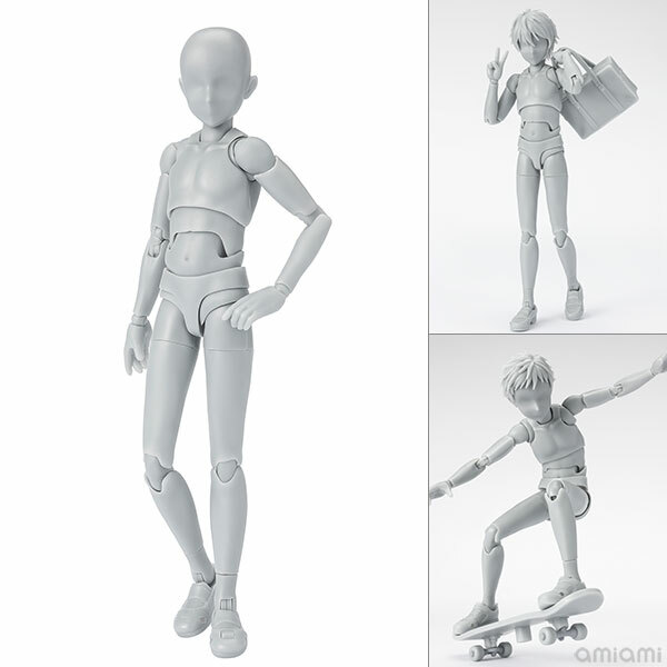 S.H.Figuarts SHF 代理版 S.H.F 男性素體-School Life- Edition DX SET灰色版