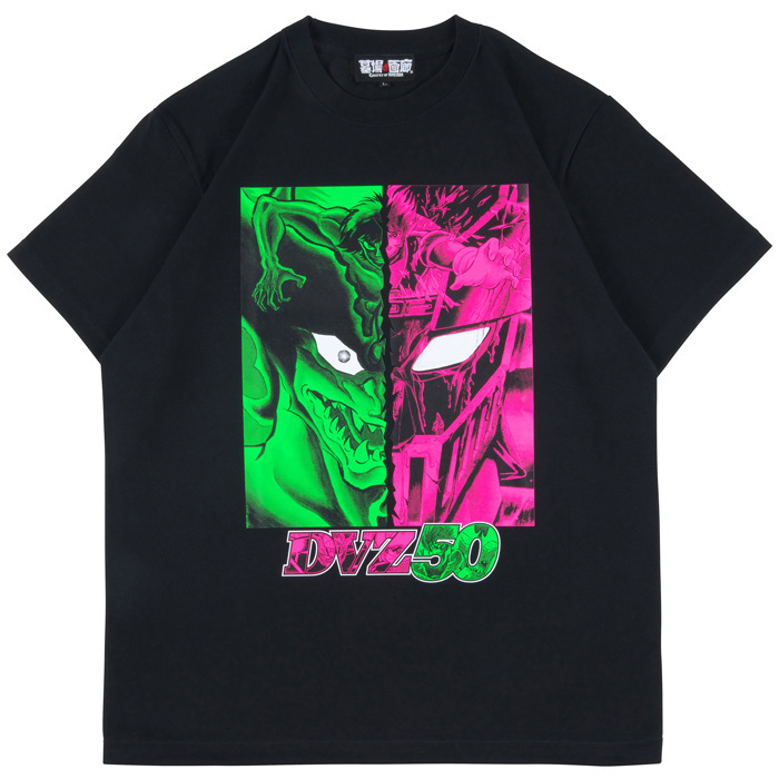 預訂 デビルマンvsマジンガーZ/DVZ50Tシャツ /ブラック‼️落單前請先PM查詢貨源