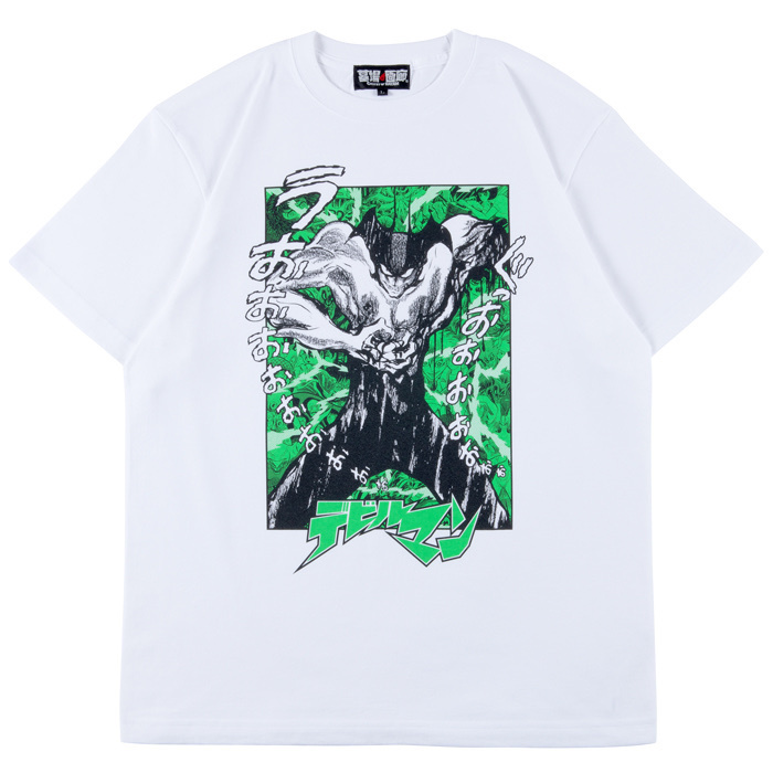 預訂 デビルマン/デビルマン クロニクル Tシャツ /ホワイト‼️落單前請先PM查詢貨源