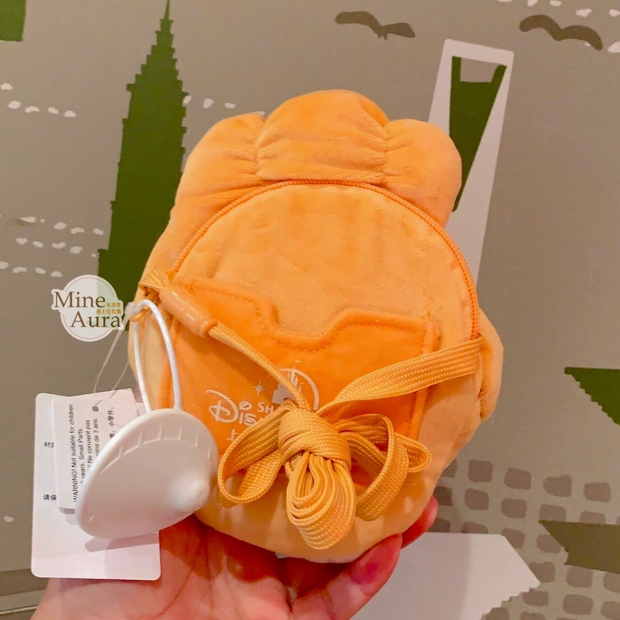 (限時特價) Q版 萌萌 仙杜瑞拉 Cinderella 大頭造型 絨毛 斜背 小包 公主系列 Princess Line 仙履奇緣 -上海迪士尼樂園