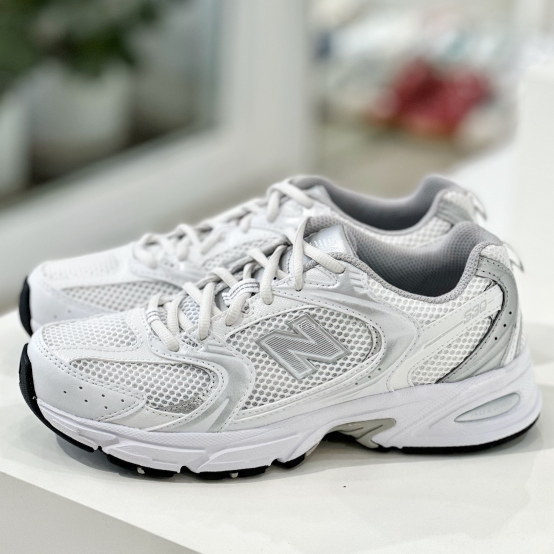 NEW BALANCE 530 "MUNSELL WHITE " 白銀 復古 老爹鞋 男女 MR530EMA