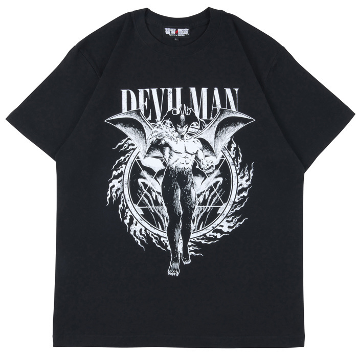 預訂 デビルマン/デビルマン サタニック Tシャツ/ブラック/墓場のメタルシャツシリーズ‼️落單前請先PM查詢貨源