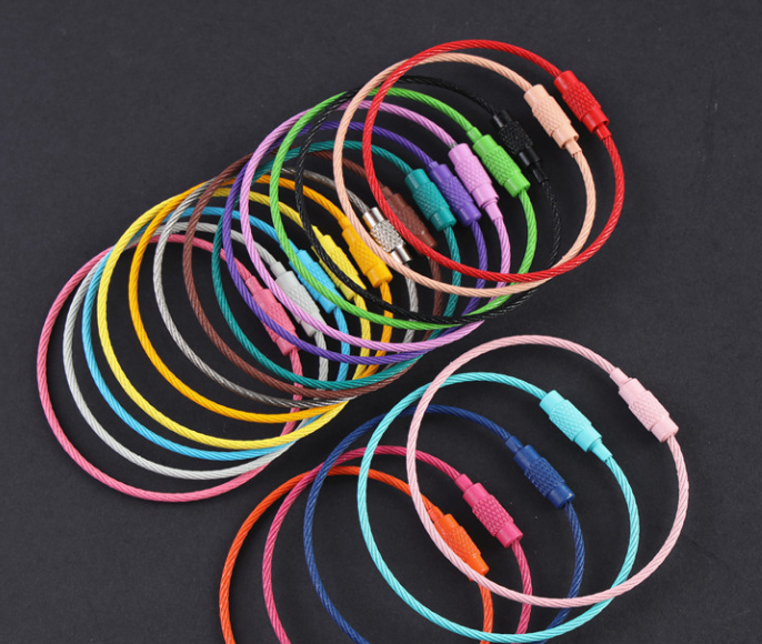 钢丝圈1.5mm（10个 颜色随机）