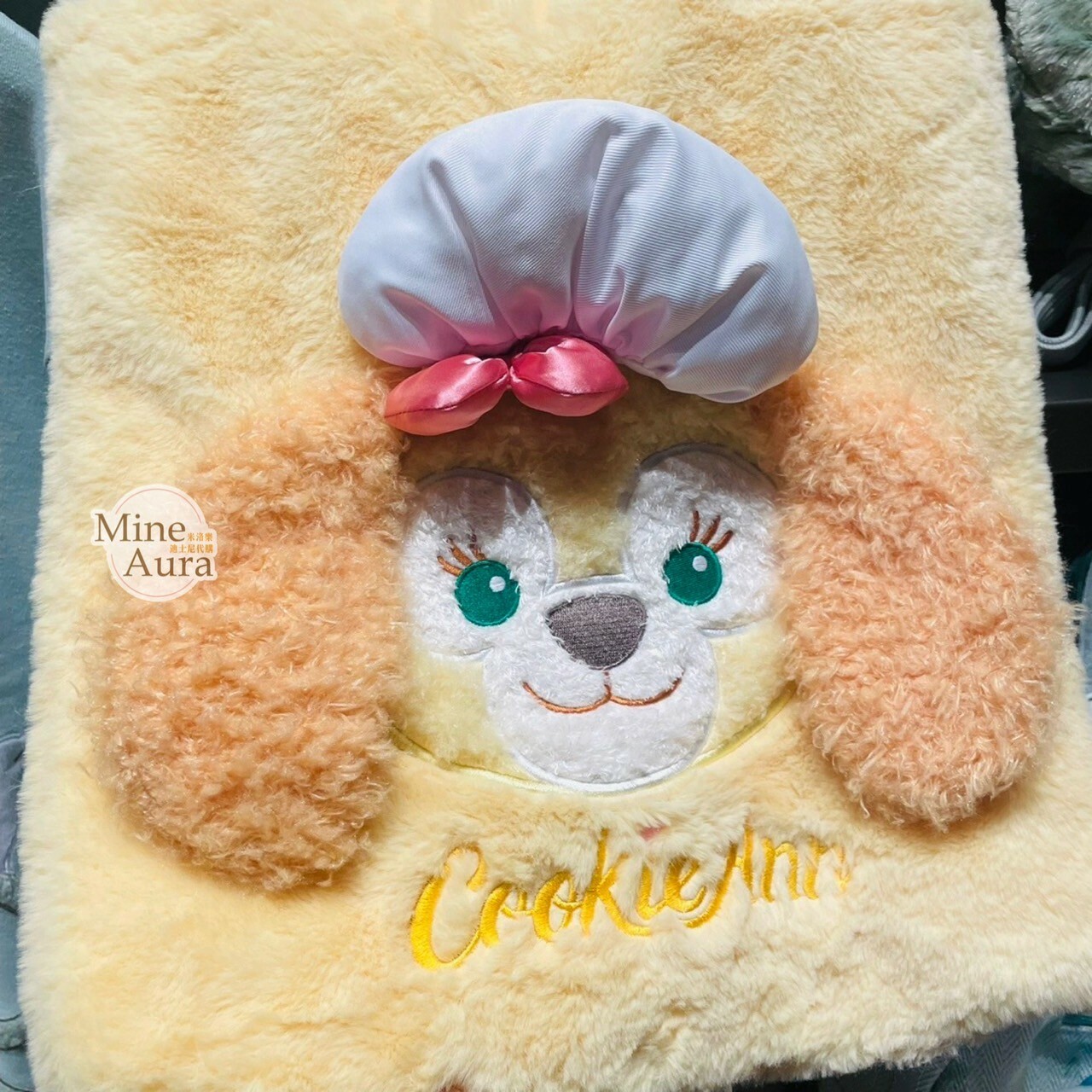 (限時特價) 可琦安 餅乾 CookieAnn 立體大頭 絨毛 手提包 -上海迪士尼樂園