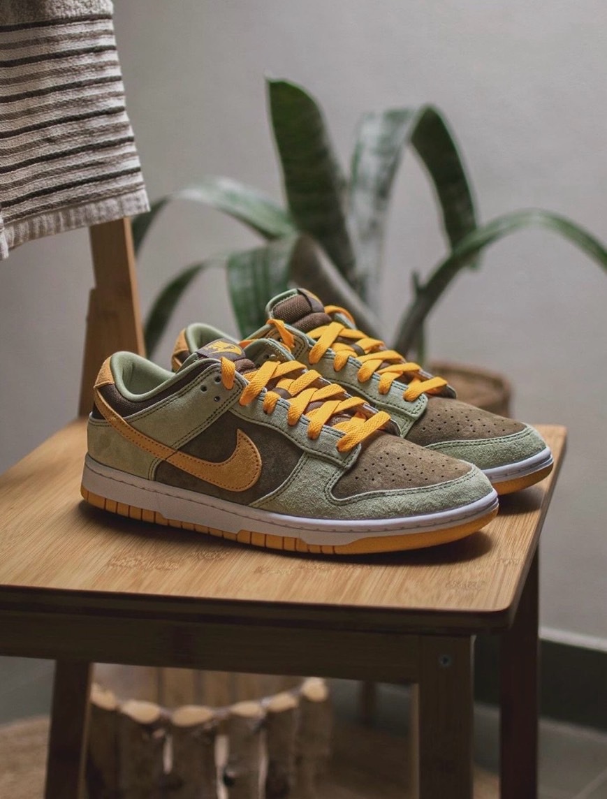 NIKE Dunk Low "Dusty Olive" 綠野仙蹤 綠橄欖 麂皮 低筒 休閒鞋 DH5360300