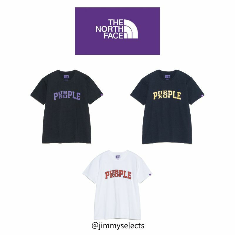 The north face COOLMAX圖形T恤  北臉 日本紫標