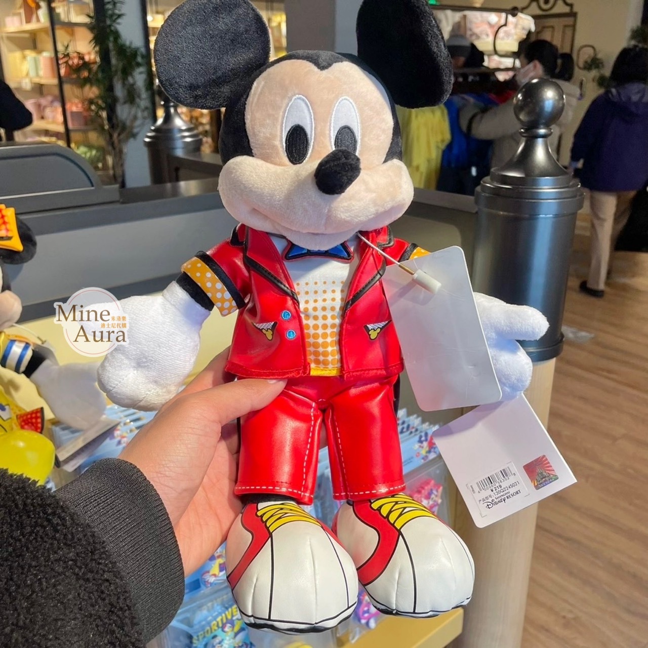 彩色慶典街頭派對系列 米奇 Mickey 造型 娃娃 玩偶 -上海迪士尼樂園