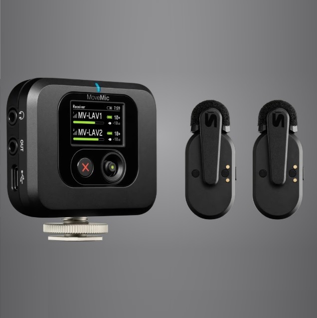 SHURE MOVEMIC TWO RECEIVER KIT MV-TWO-KIT-Z7 兩咪無線收音咪W