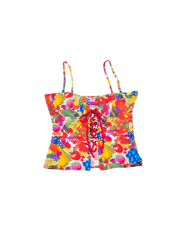 Fruit Sticker Corset