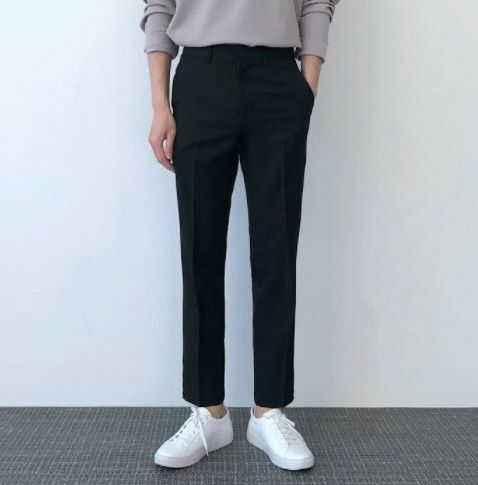 修身吊腳西褲 P895