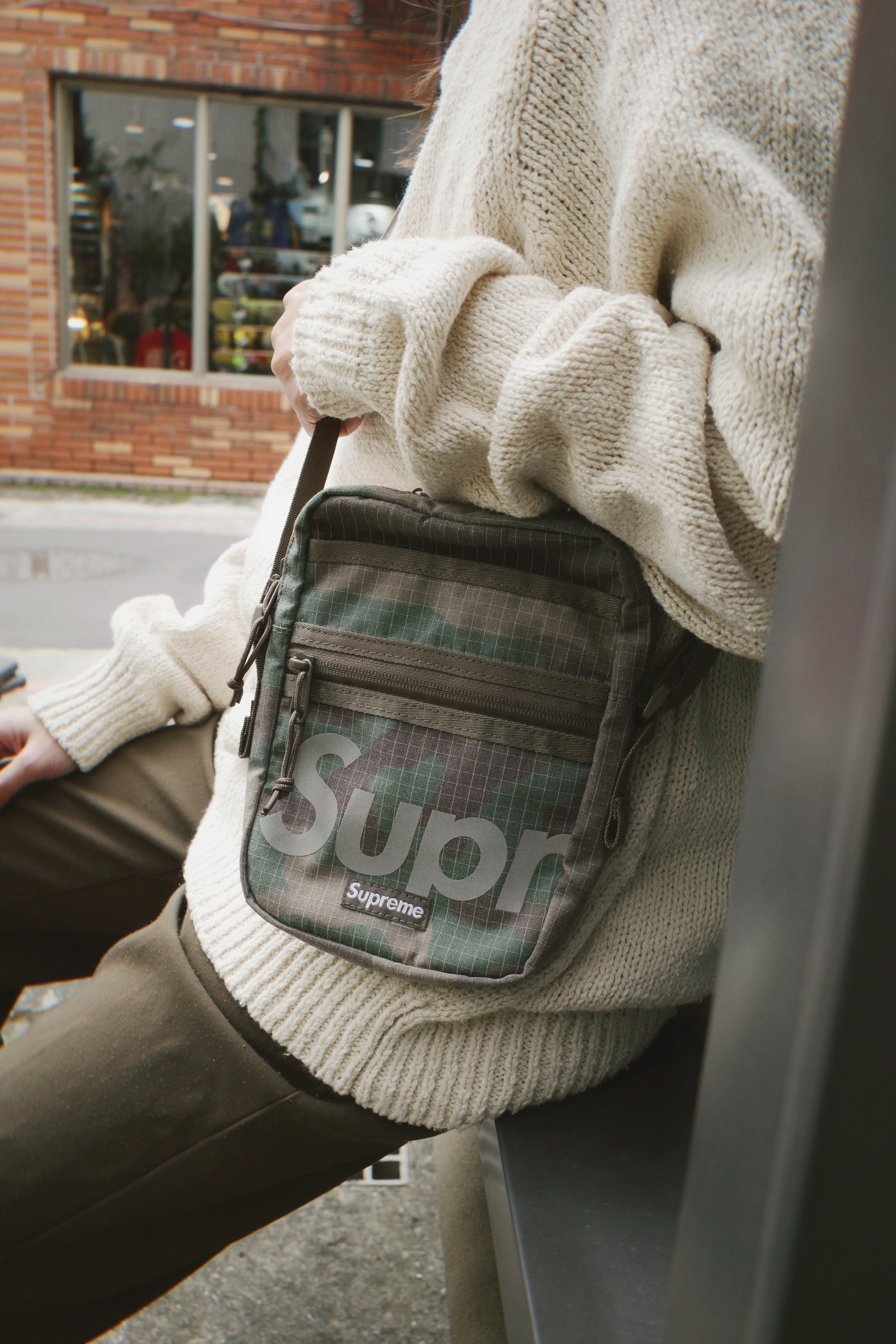 台北店限量專區㊙Supreme SS24 SHOULDER BAG Cordura® 防水3M®反光1.5 