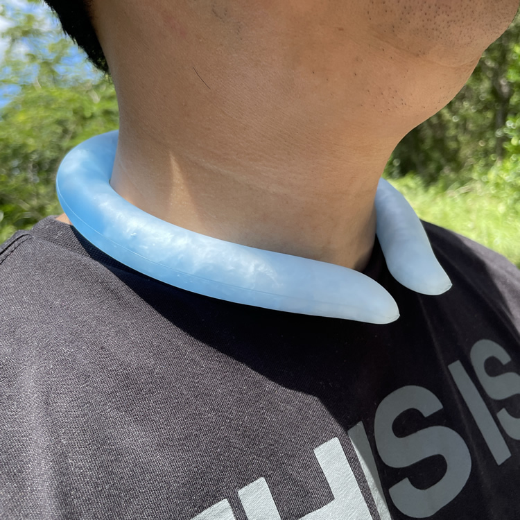 23082-L-BL 冰感頸圈 大人用 L #CX23-109624 淺藍色