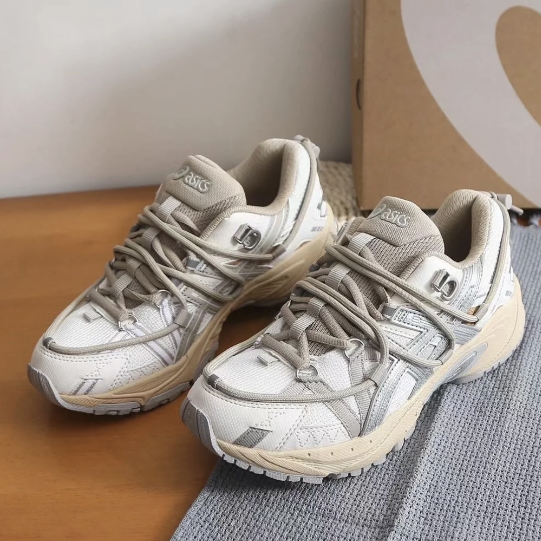 【現貨】Asics Gel-Kahana Tr V2 抽繩 復古 休閒 慢跑鞋 奶茶色