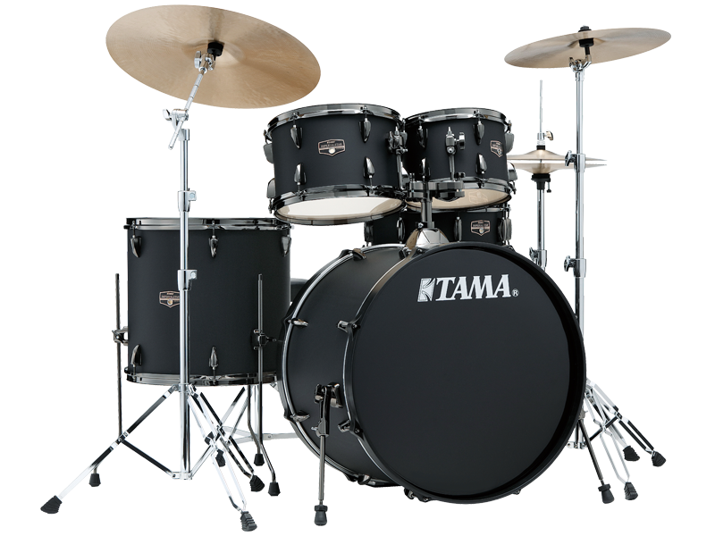 『IMPERIAL STAR 系列』TAMA IP52H6WBN 霧面黑 爵士鼓 五粒組 [含架組、Paiste 101銅鈸組、鼓椅]