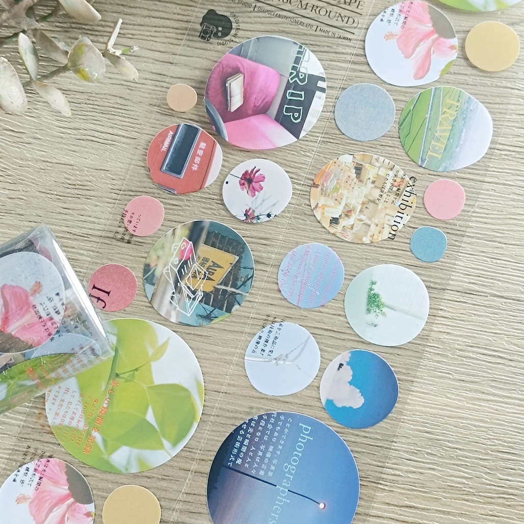 一分之一工作室．Take a Picture 5cm亮面PET膠帶 整捲(無販售分裝)