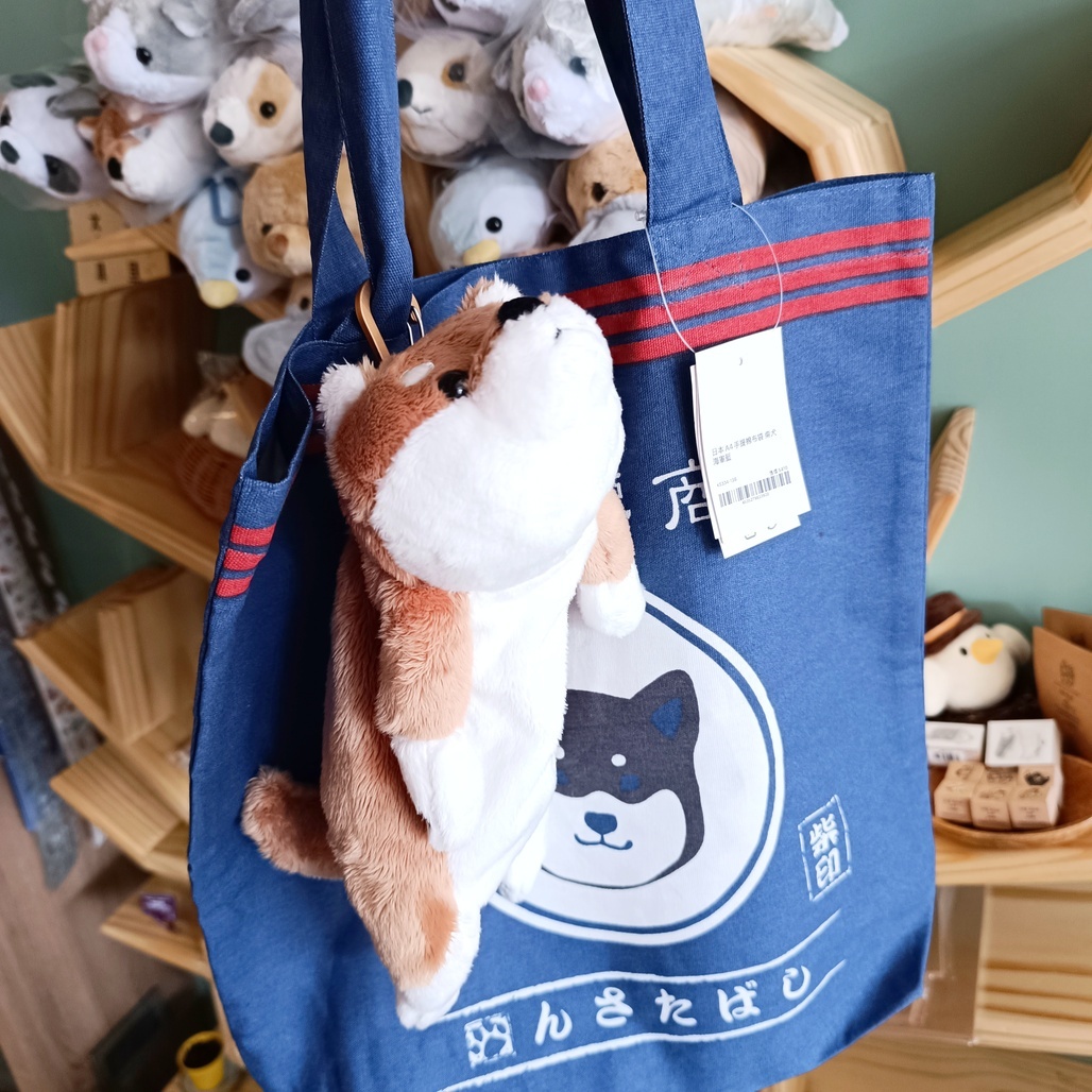 日本sun-star．nuimee 可愛絨毛趴臥動物可吊掛玩偶筆袋 鉛筆盒 共七款