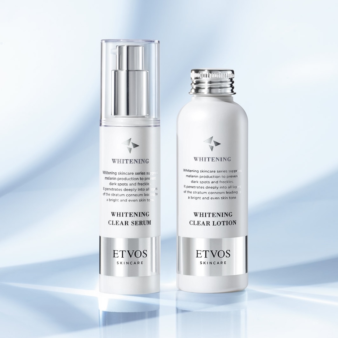 ETVOS Whitening Clear Lotion & Serum W Set 美白清透化妝水&美容液套裝