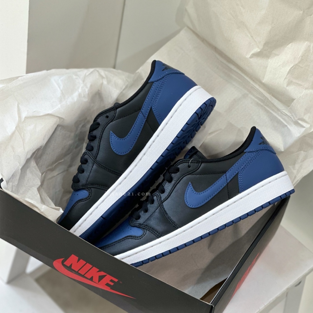 Air Jordan 1 ''Mystic Navy'' OG低筒黑藍 CZ0790-041/ CZ0775-041