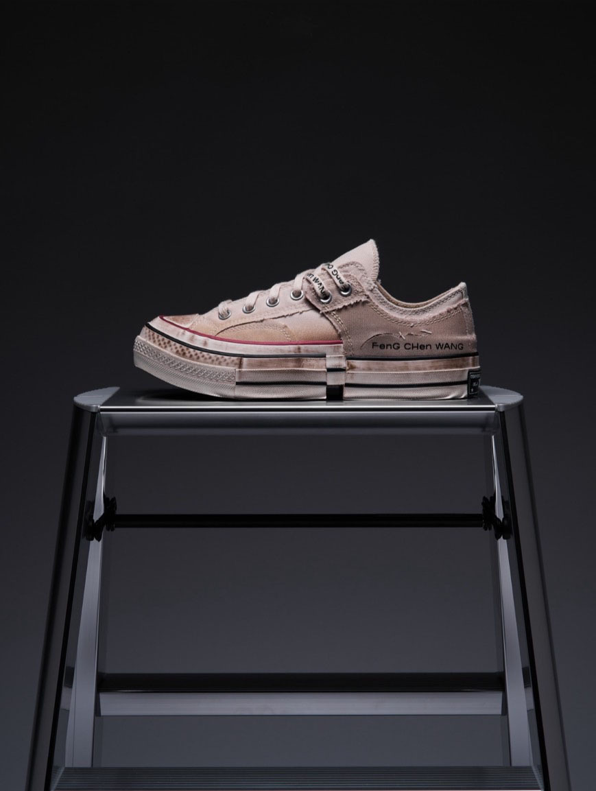 Converse x FENG CHEN WANG Chuck 70 2-In-1 聯名款 低筒 白色 復古 經典 帆布鞋 A07718C