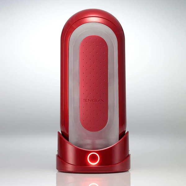 TENGA FLIP 0 (ZERO) 紅色 連加熱器套裝