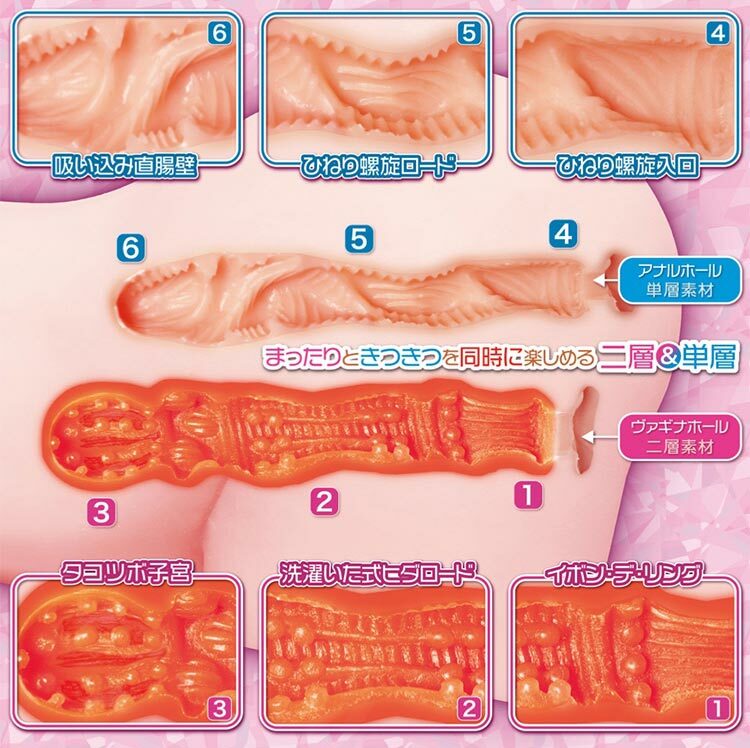 maccos 極樂淨土 真人肌觸感 中大型自慰器-5.3kg 臀型飛機杯