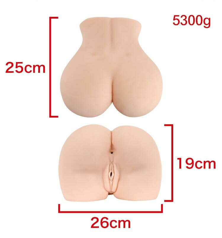 maccos 極樂淨土 真人肌觸感 中大型自慰器-5.3kg 臀型飛機杯