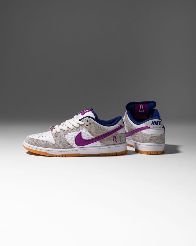 iSNEAKERS | Rayssa Leal x Nike SB Dunk "Pure Platinum and Vivid Purple" 鴛鴦藍紫 FZ5251-001