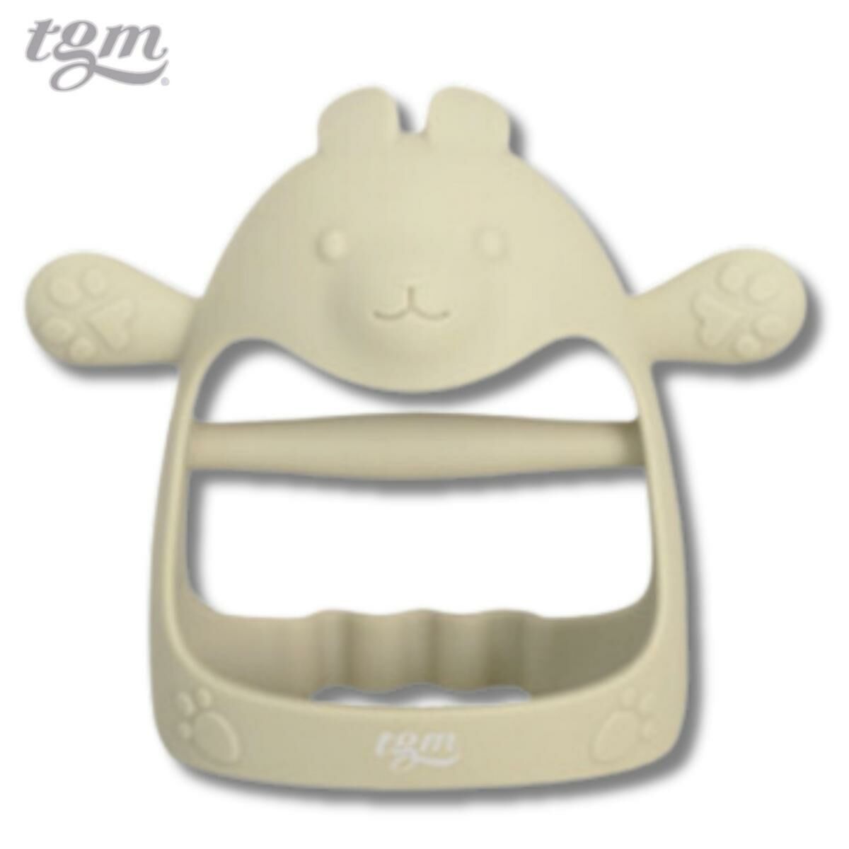 TGM 鉑金矽膠3D手腕穿握型嬰兒牙膠 連收納盒 | 小兔|小熊