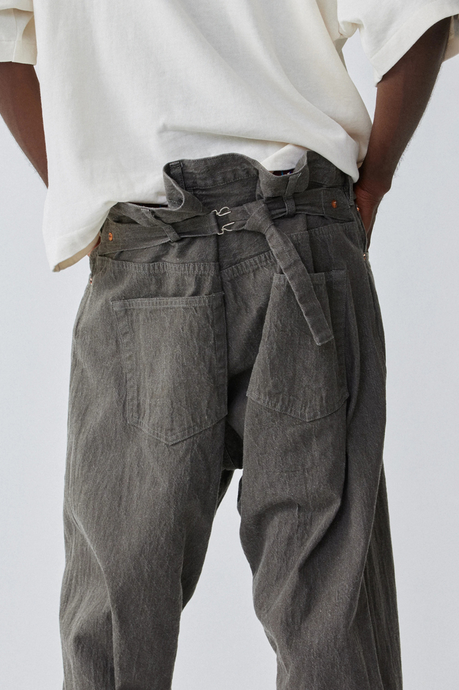 KAPTAIN SUNSHINE BUCKLEBACK 5PKT DENIM PANTS (3COL) KAPTAIN SUNSHINE BUCKLEBACK 5PKT DENIM PANTS (3COL)