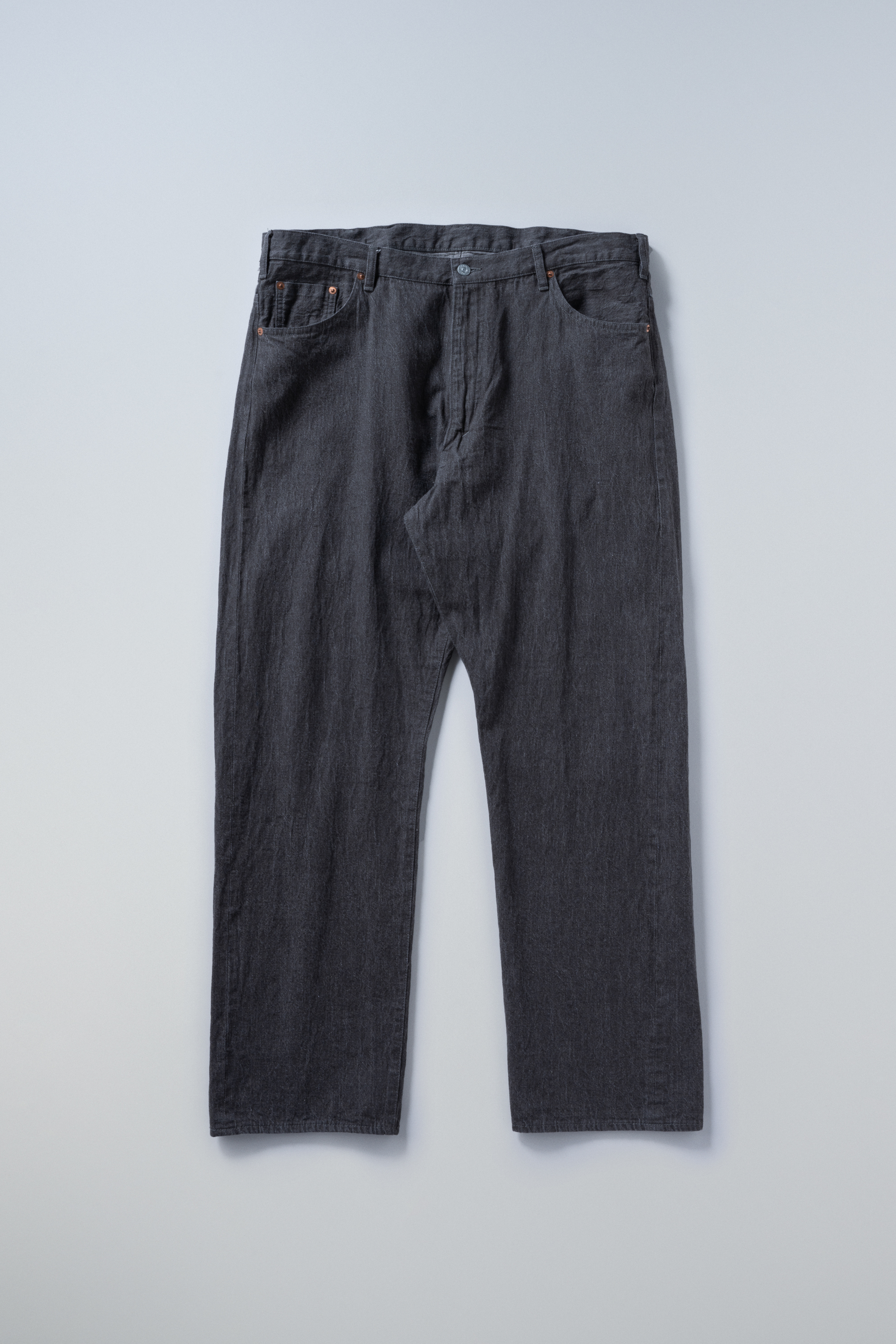 KAPTAIN SUNSHINE BUCKLEBACK 5PKT DENIM PANTS (3色)