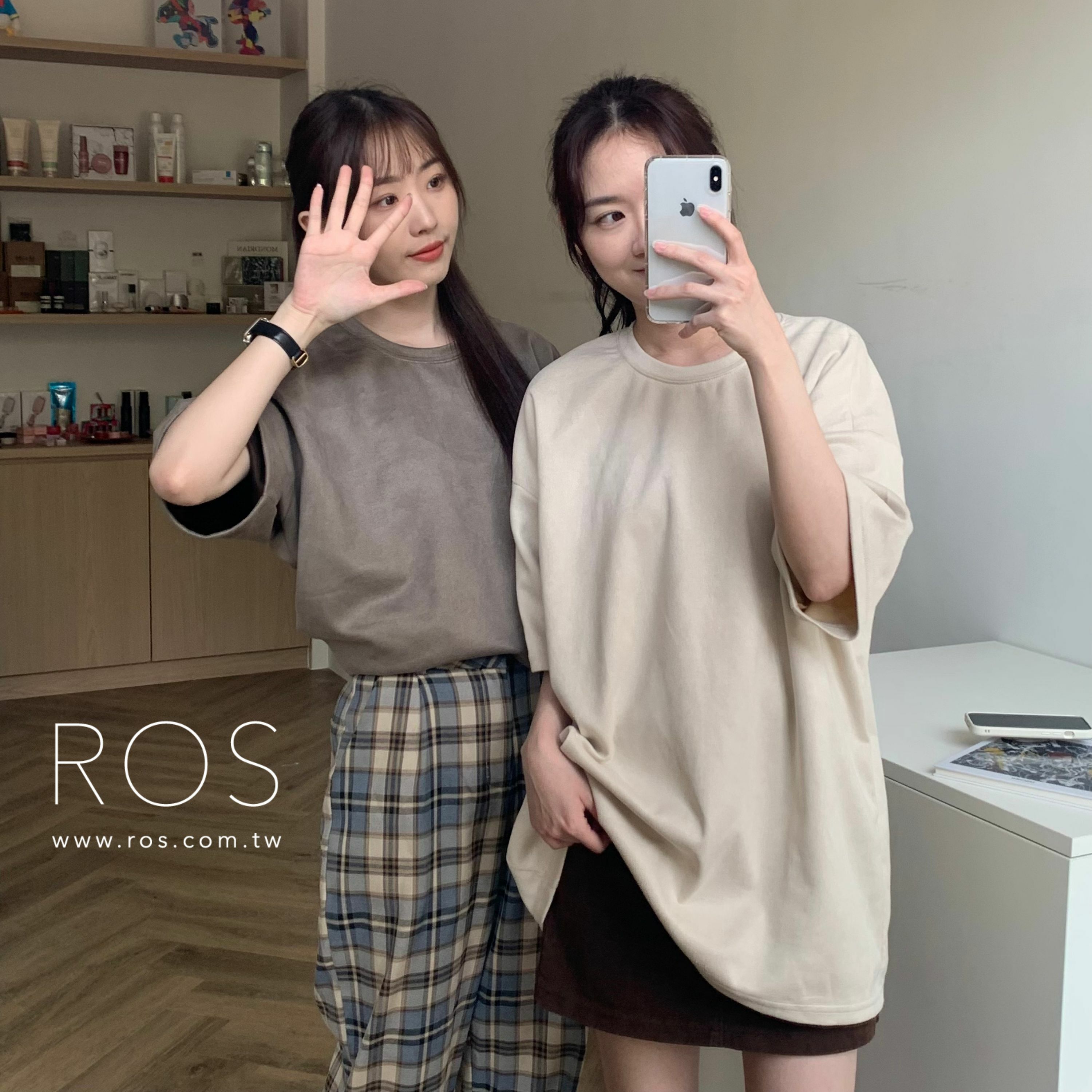 麂皮素面 短T (6colors)