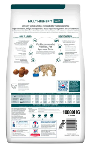 希爾思™處方食品 犬用w/d™ 消化/體重/血糖 管理 5.5kg 10366HG [訂貨需時5-7天］