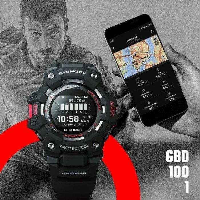 Casio G-Shock GBD-100-1 手錶 (香港行貨)