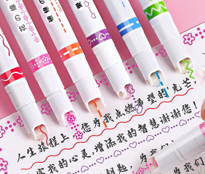 花型轮廓笔（6支）