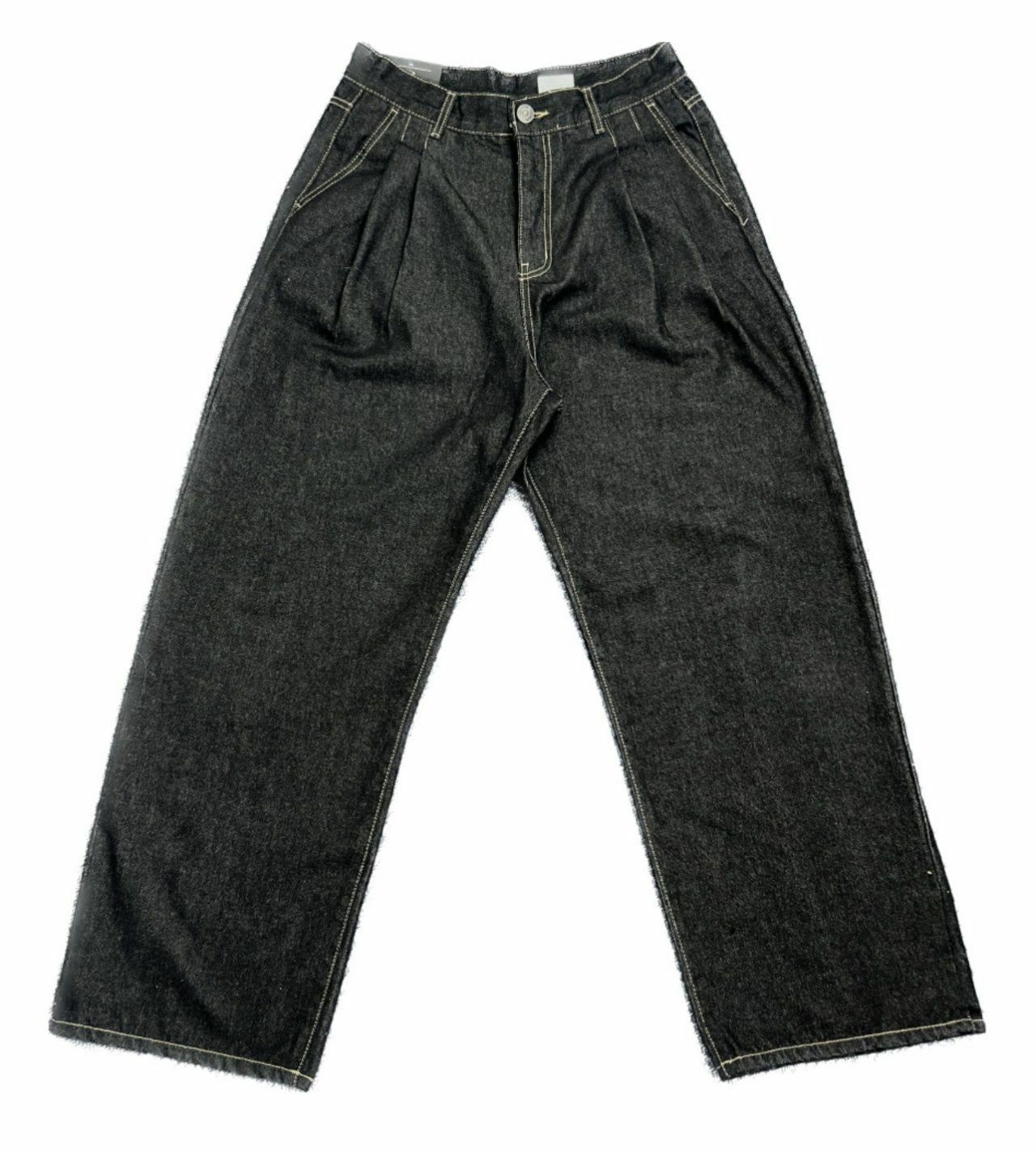 淨色鬆身牛仔褲 P2740