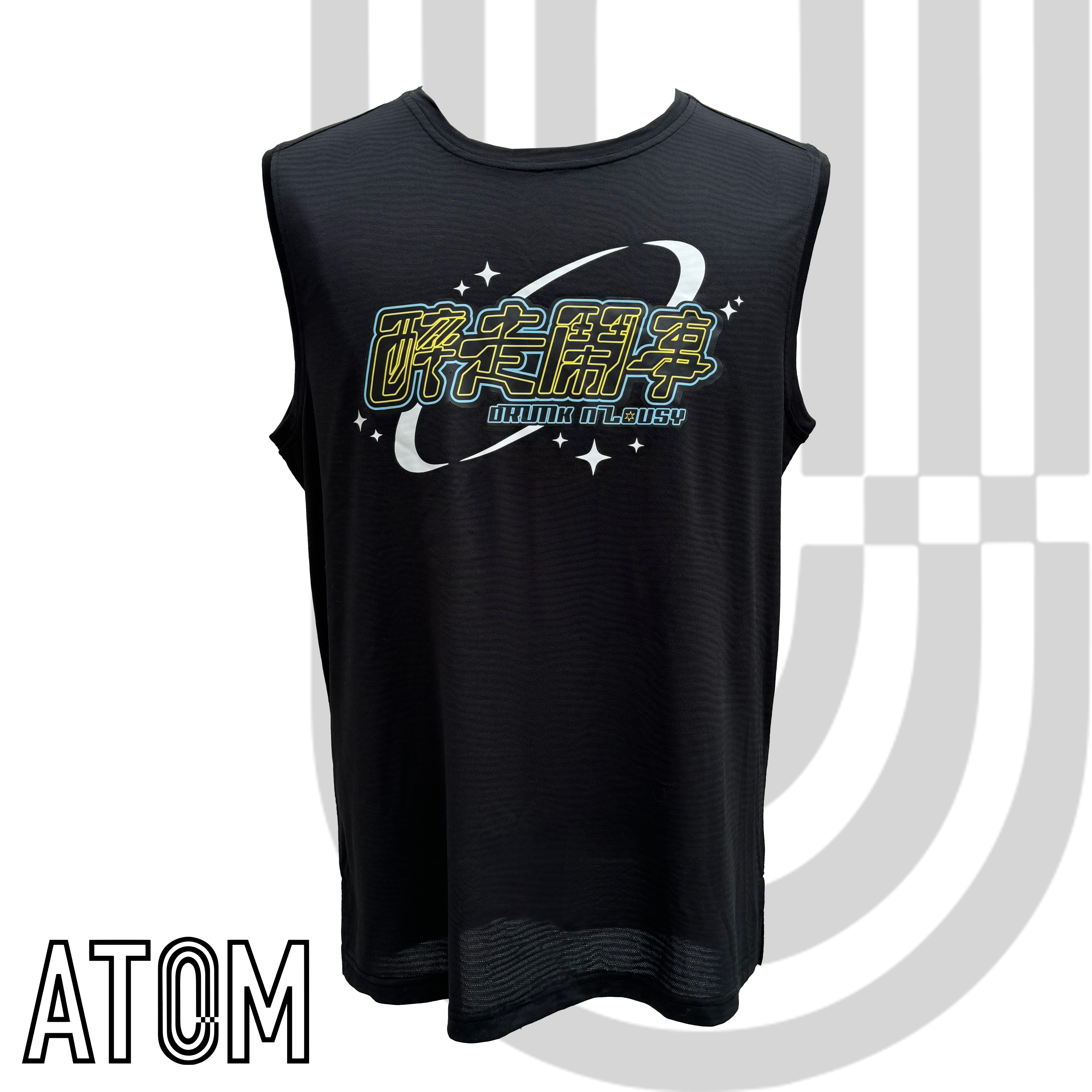 醉走鬧事 跑步背心