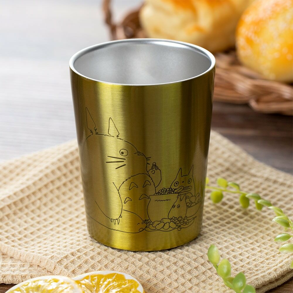 保溫咖啡杯 龍貓 S 240毫升 堅果