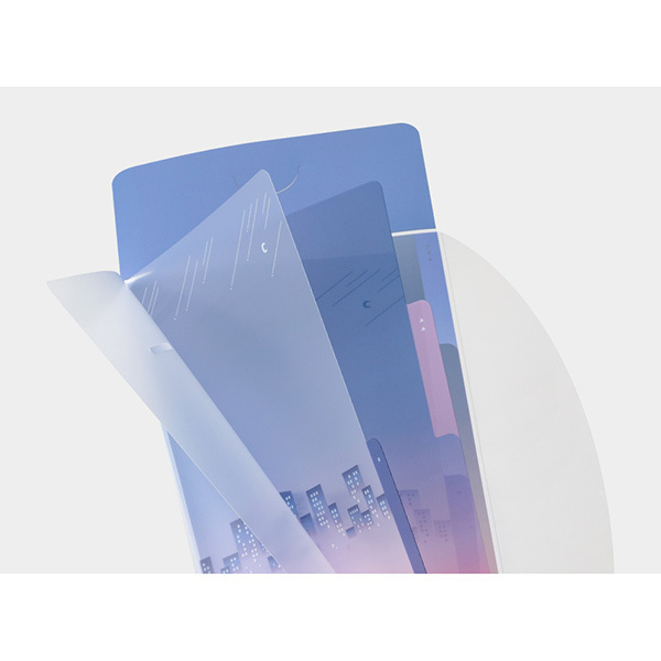 MIDORI ．3層安全資料夾-A5 共五款