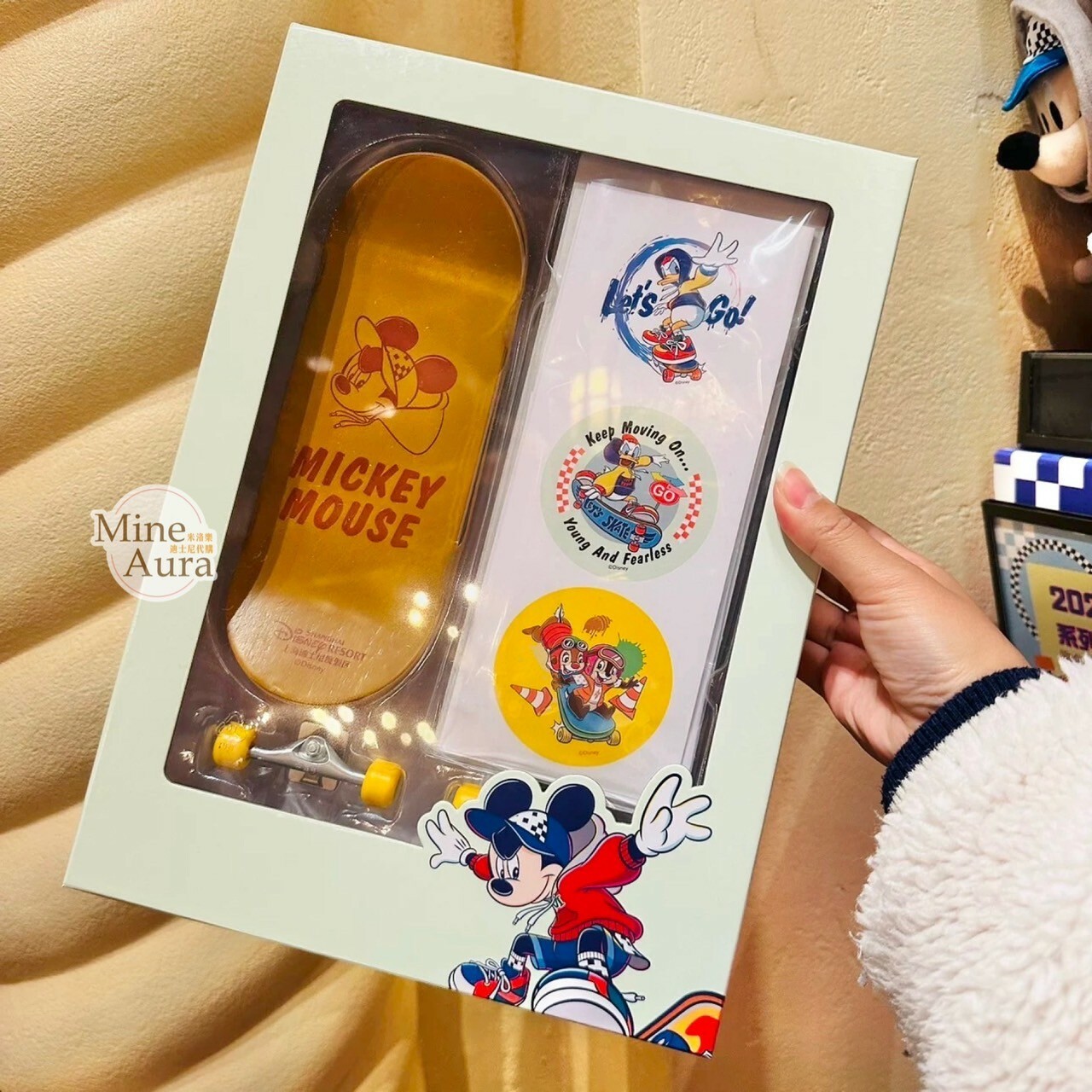 (限時特價) 2024 春日系列 米奇 Mickey 好友集合 DIY滑板套組 -上海迪士尼樂園