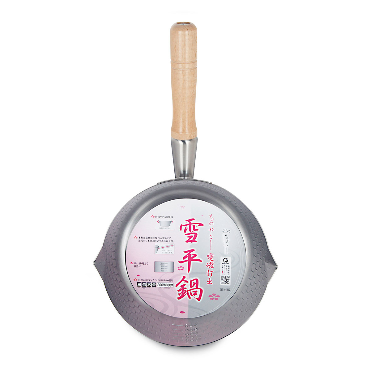 日本神田 1.5L / 18cm 電磁打出雪平鍋  -SAP-2427